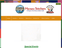 Tablet Screenshot of havasustitchers.com